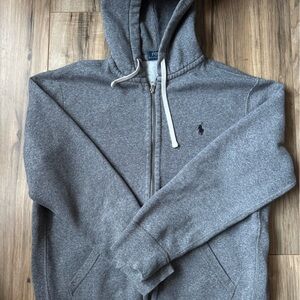Polo by Ralph Lauren Gray Zip Up Sweater